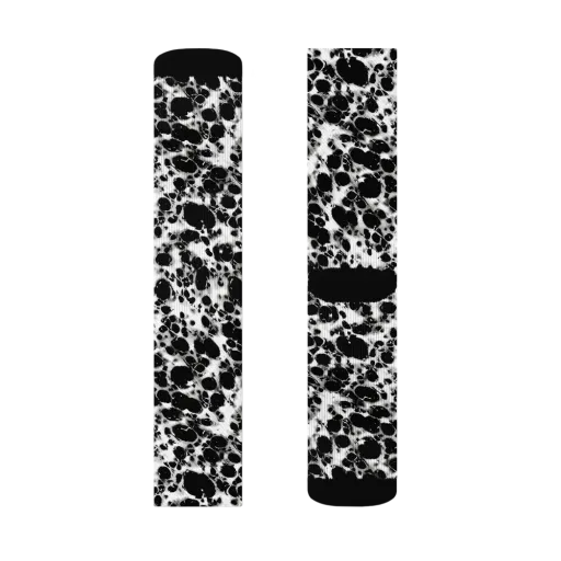 Obsidian Foam on a Socks