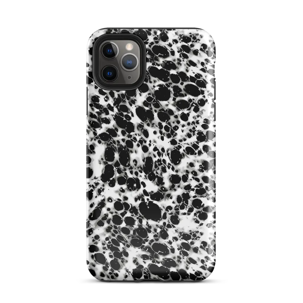 Obsidian Foam on Tough Case for iPhone® — Front