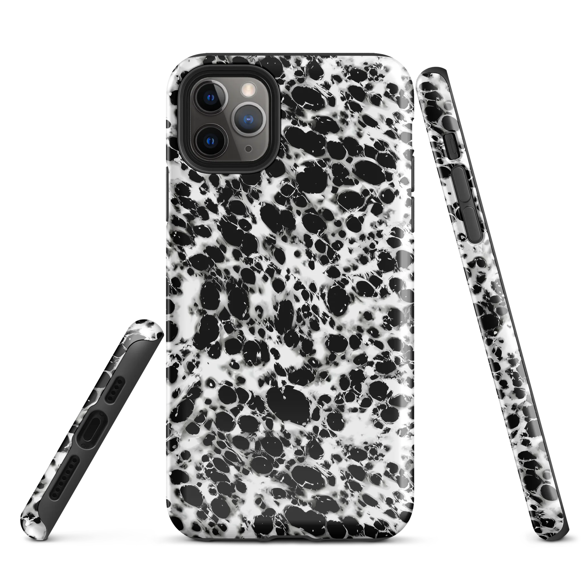 Obsidian Foam on Tough Case for iPhone® — Front