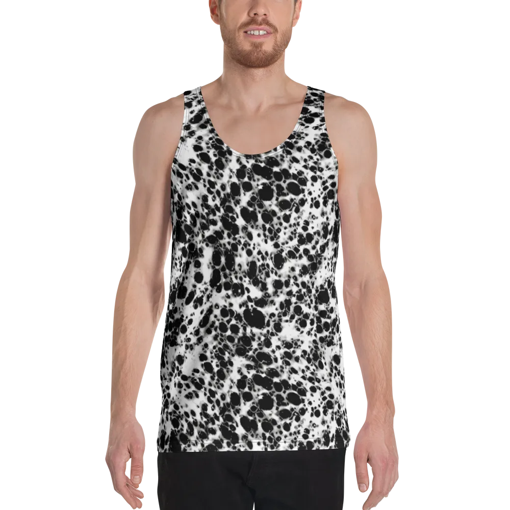Obsidian Foam on Men's Tank Top — Front