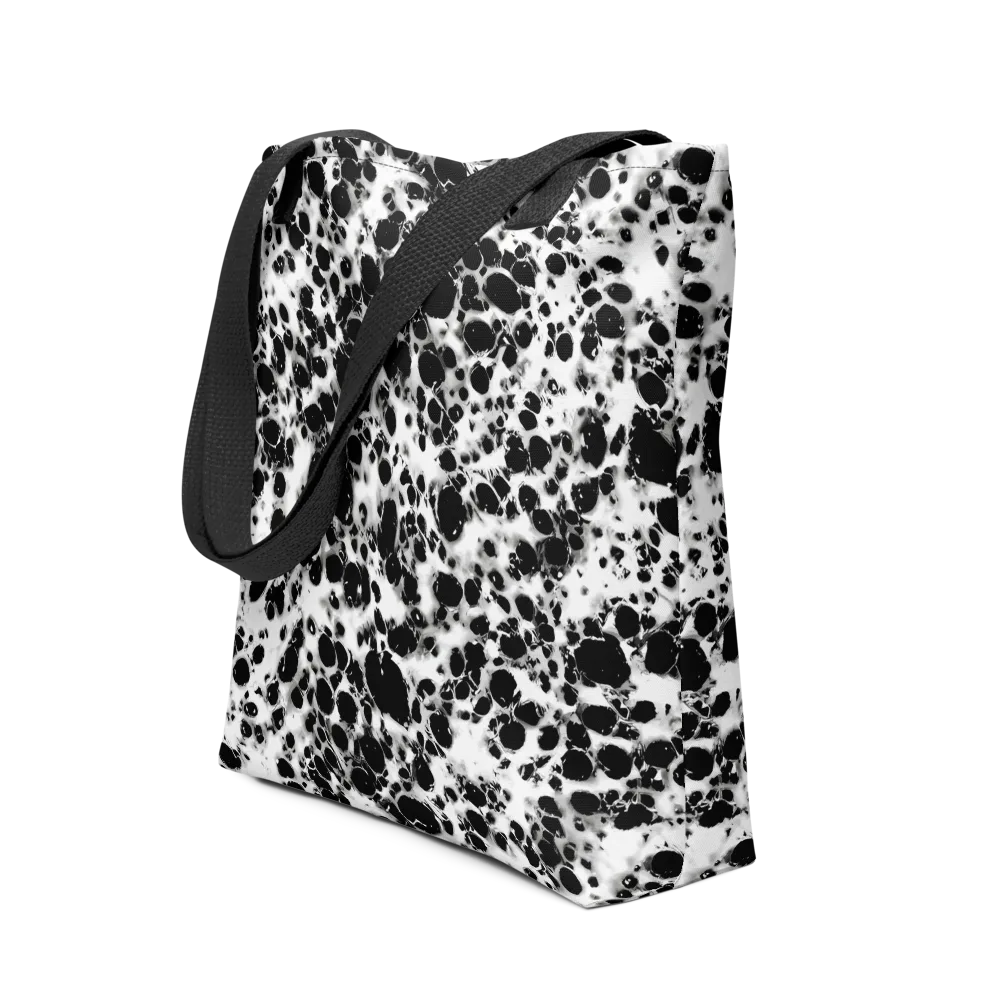 Obsidian Foam on Tote Bag — Front
