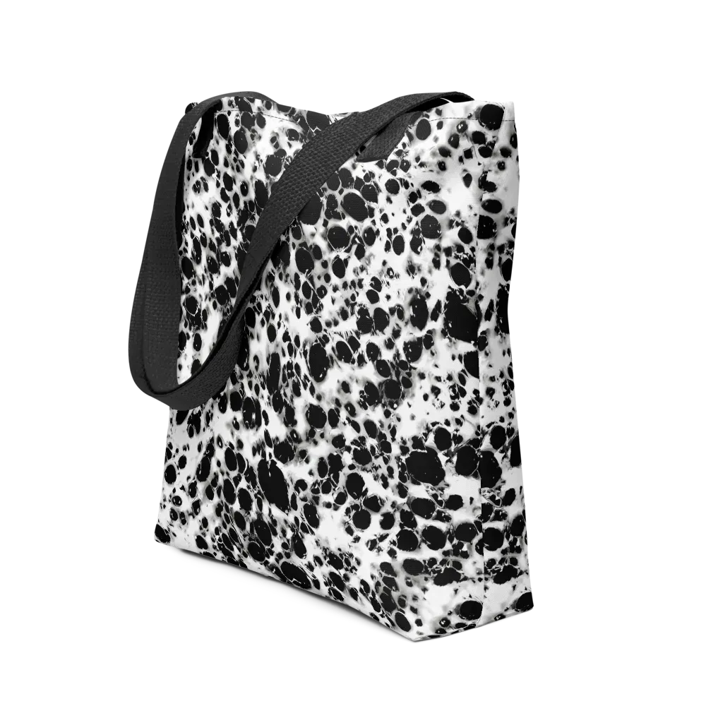 Obsidian Foam on Tote Bag — Front
