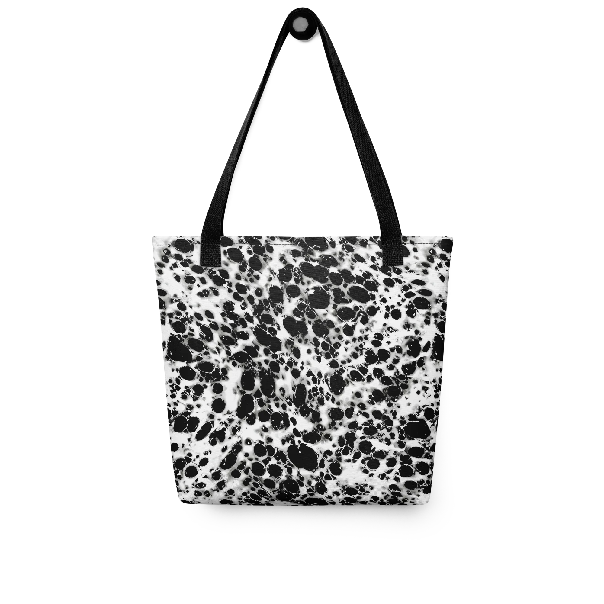 Obsidian Foam on Tote Bag — Front