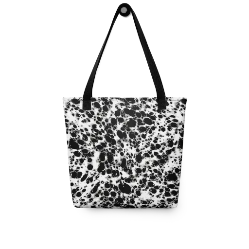 Obsidian Foam on a Tote Bag