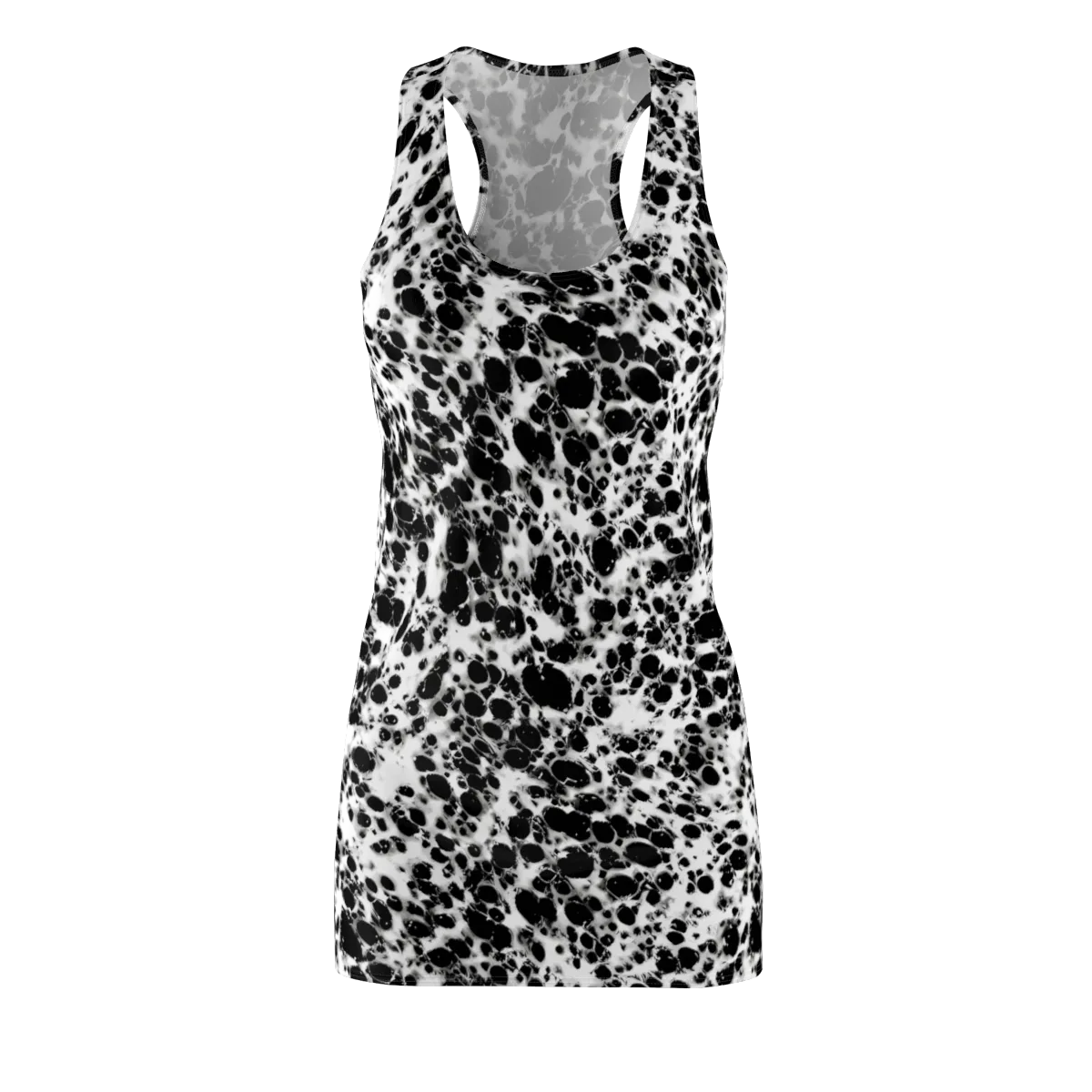Obsidian Foam on Racerback Dress — Front