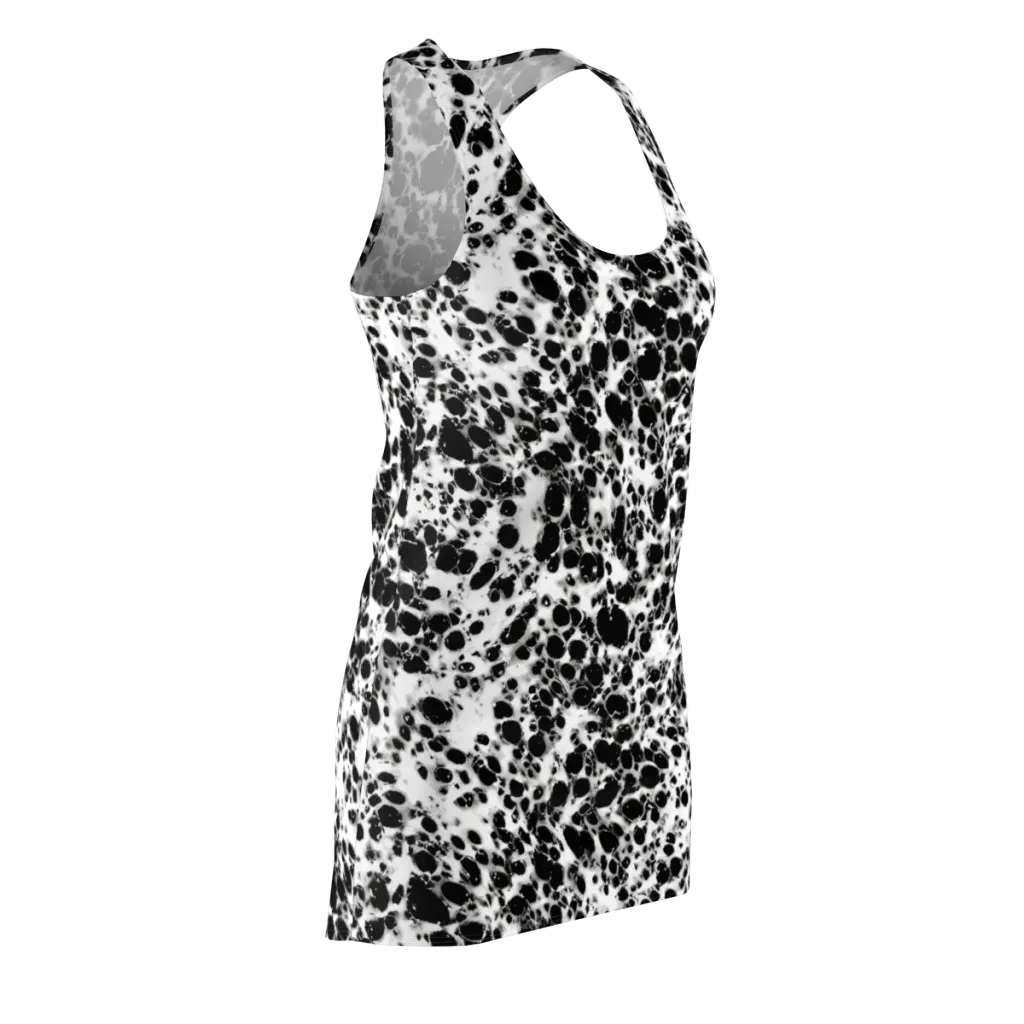 Obsidian Foam on Racerback Dress — Front Side