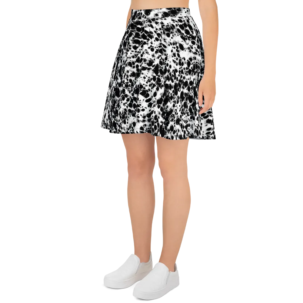 Obsidian Foam on Skater Skirt — Left