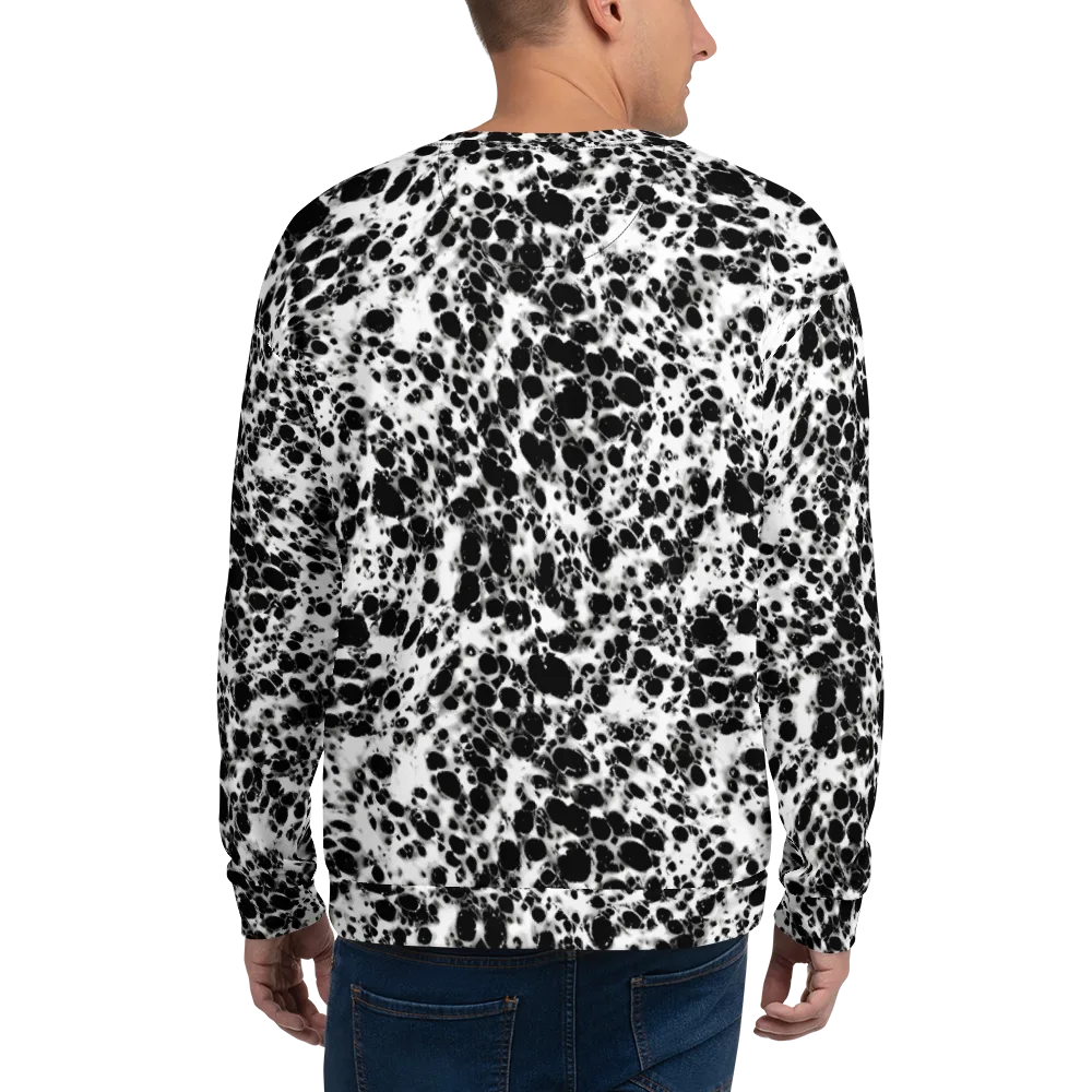 Obsidian Foam on Sweatshirt — Back