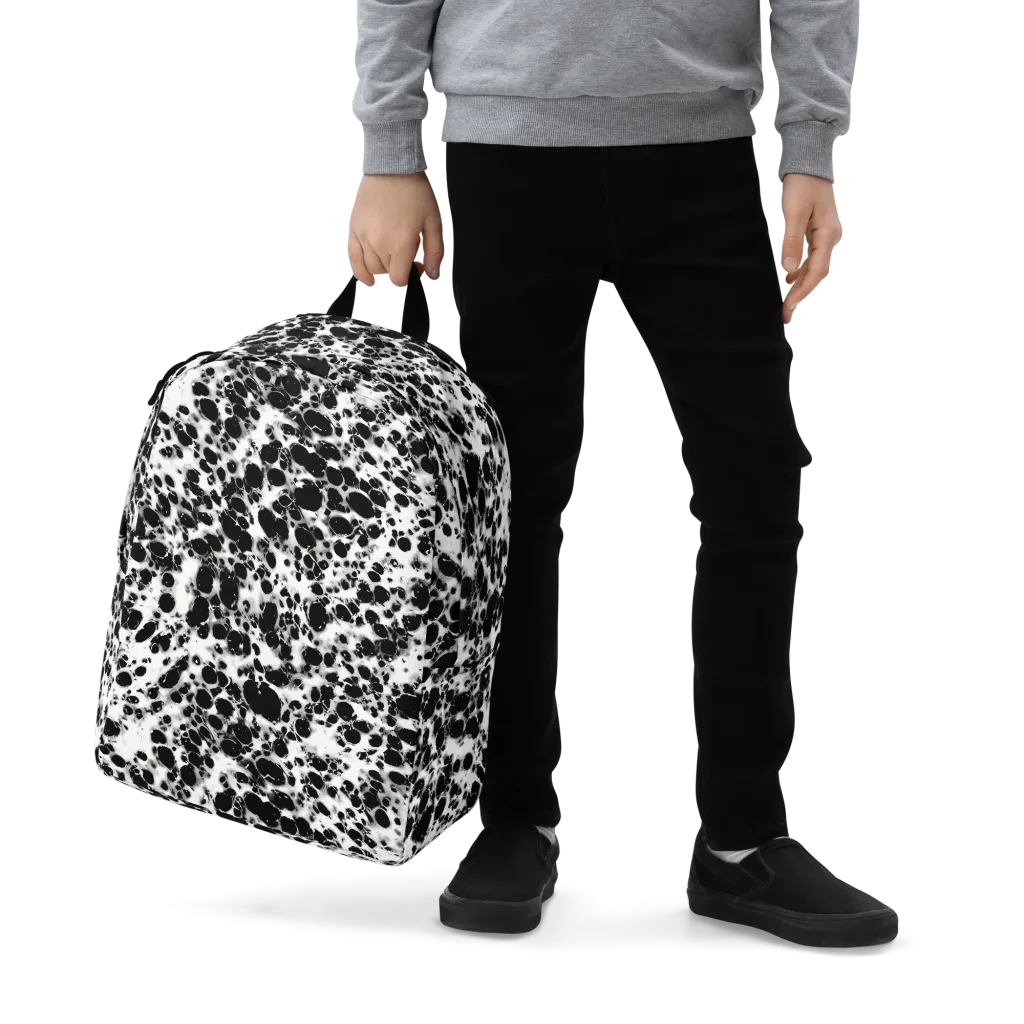 Obsidian Foam on Minimalist Backpack — Zoomed-in
