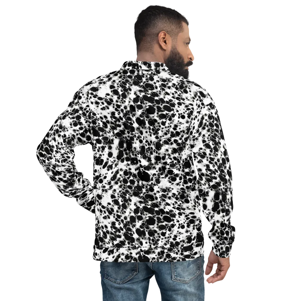 Obsidian Foam on Bomber Jacket — Back
