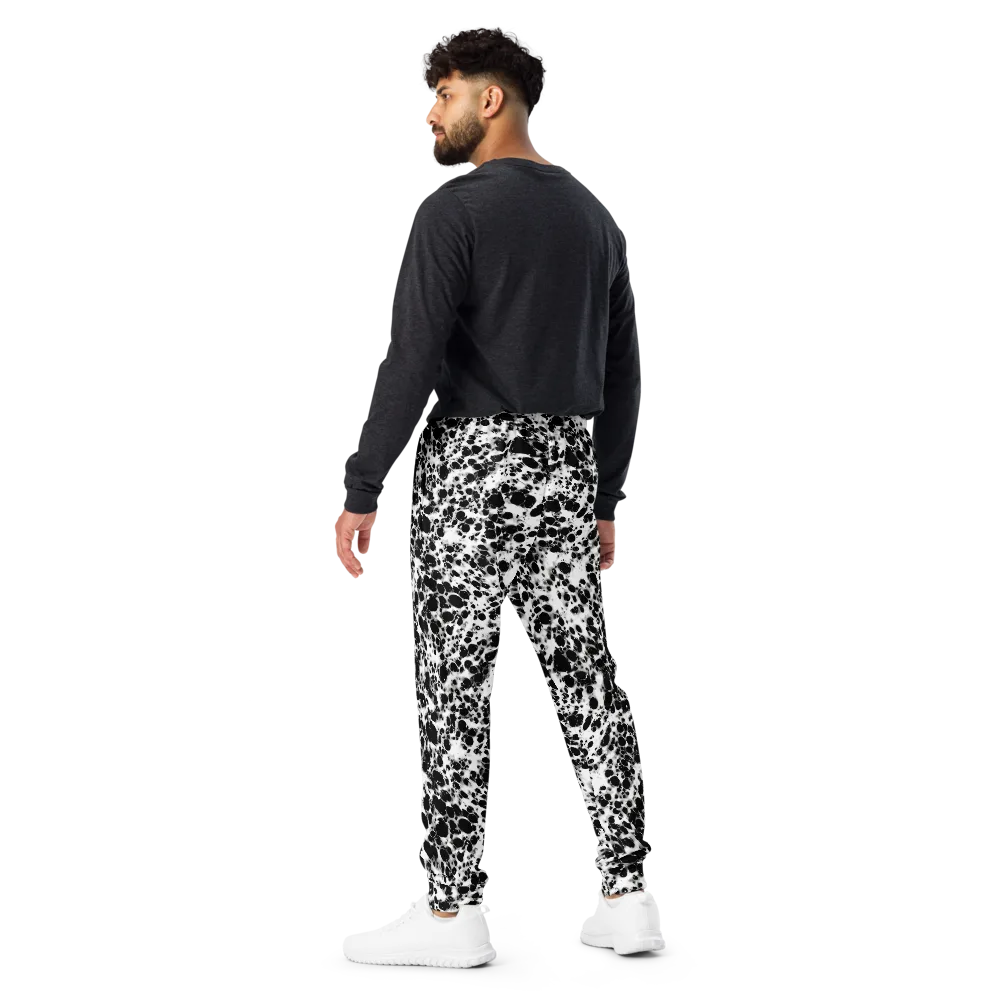 Obsidian Foam on Men's Joggers — Back