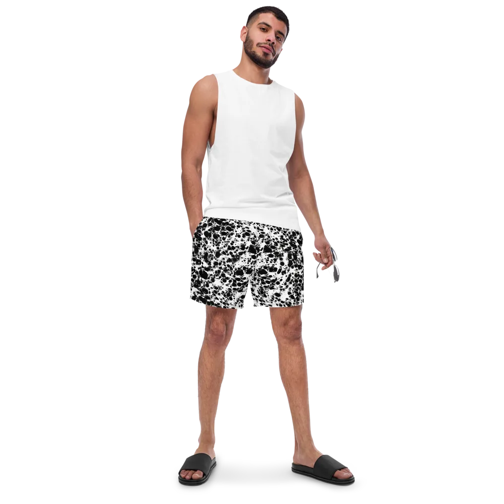Obsidian Foam on Swim Trunks — Front