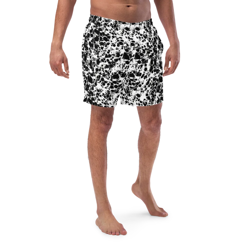 Obsidian Foam on Swim Trunks — Front