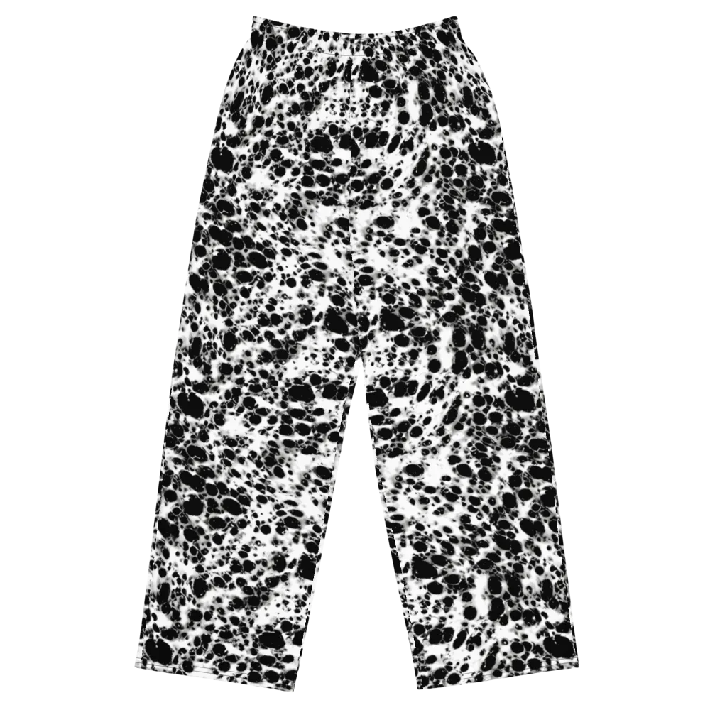 Obsidian Foam on Wide-Leg Pants — Front