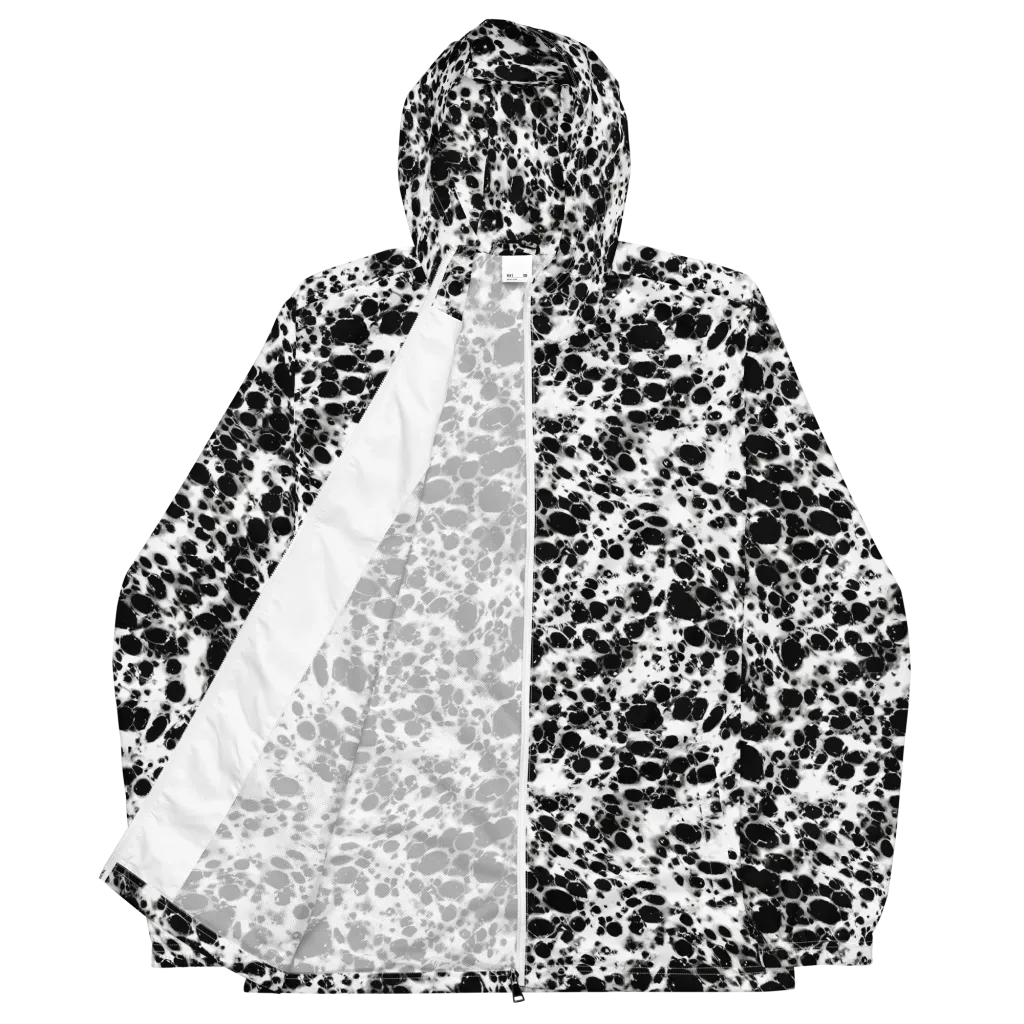 Obsidian Foam on Men's Windbreaker — Front