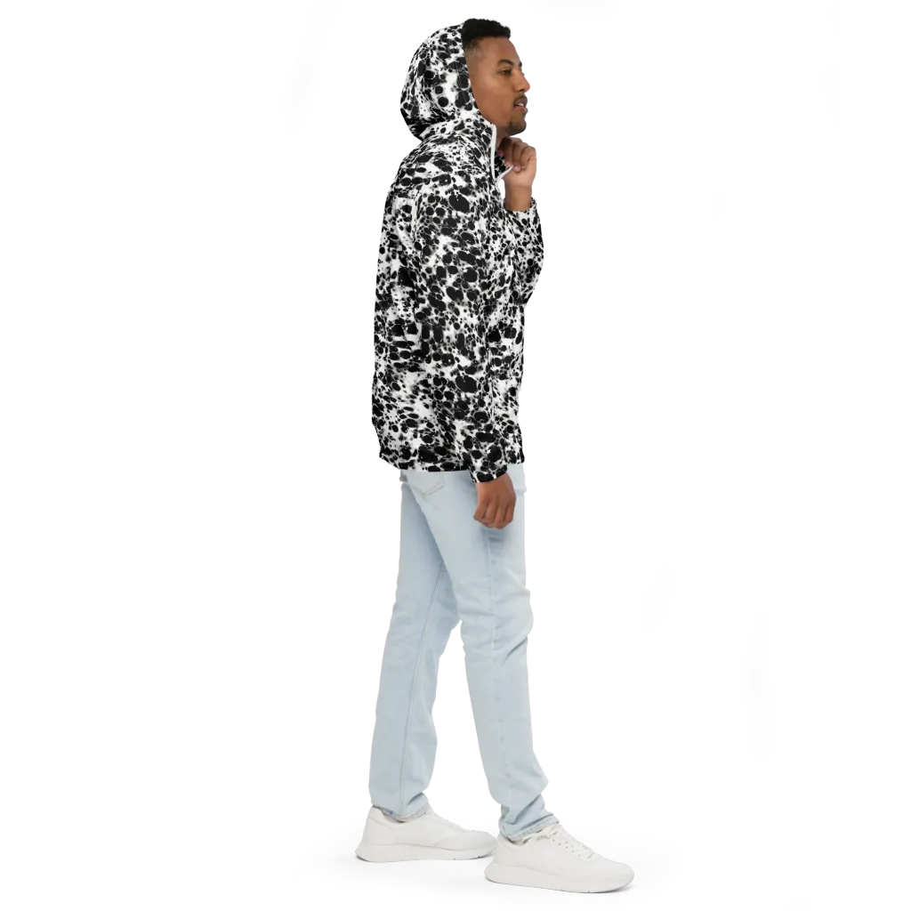 Obsidian Foam on Men's Windbreaker — Right