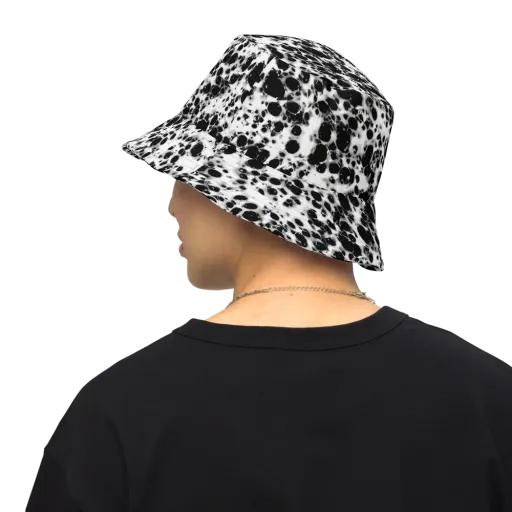 Obsidian Foam on a Reversible Bucket Hat