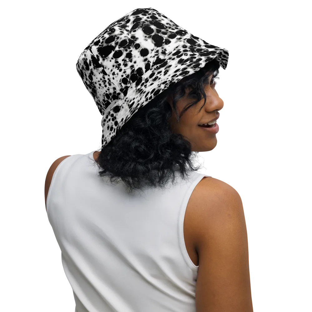 Obsidian Foam on Reversible Bucket Hat — Right Outside