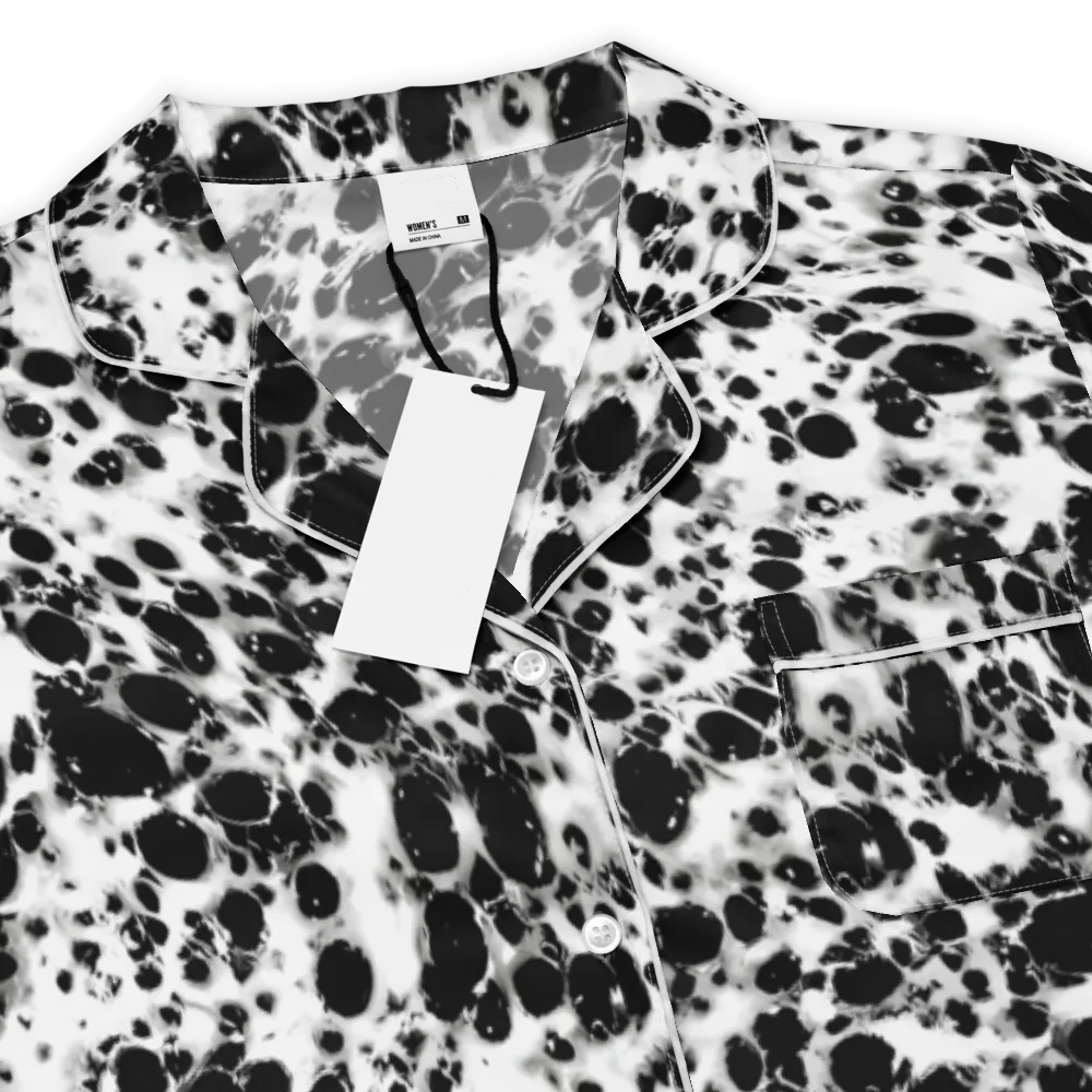 Obsidian Foam on Women's Short Sleeve Pajama Top — Product details