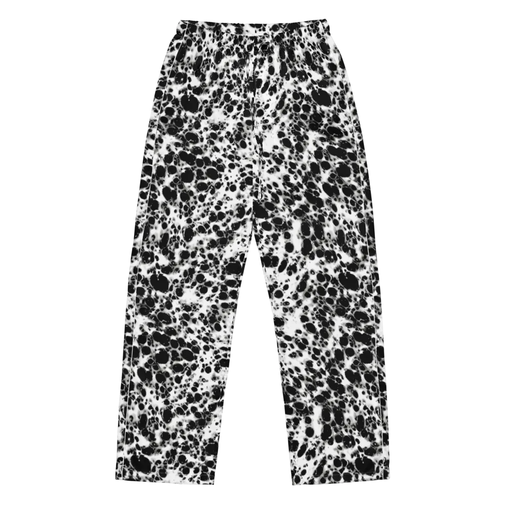 Obsidian Foam on Women's Pajama Pants — Front