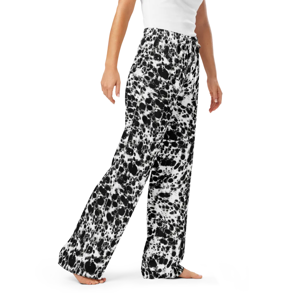 Obsidian Foam on Women's Pajama Pants — Right Front