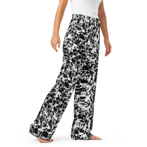 Obsidian Foam on a Women's Pajama Pants