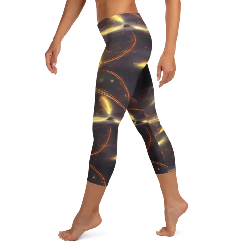 Stellar Arcana on a Capri Leggings