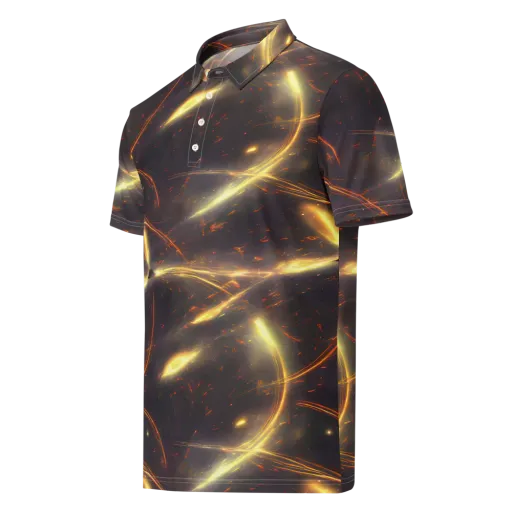 Stellar Arcana on a Men's Slim Fit Polo Shirt