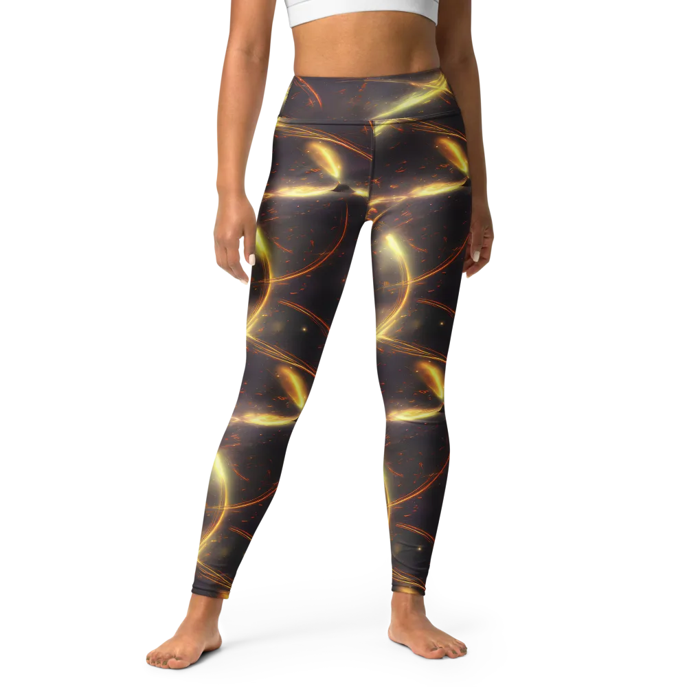 Stellar Arcana on Yoga Leggings — Front