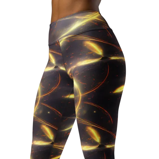 Stellar Arcana on a Yoga Leggings
