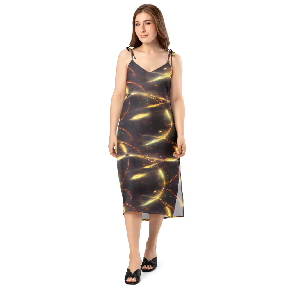 Stellar Arcana on Slip Dress — Front