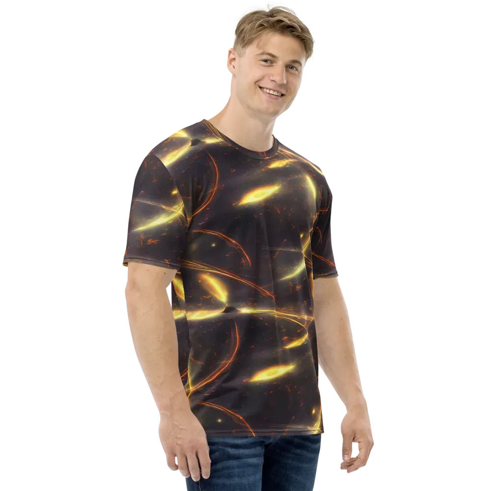 Stellar Arcana on Men's Crew Neck T-Shirt — Right