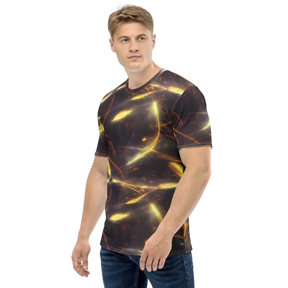 Stellar Arcana on Men's Crew Neck T-Shirt — Left