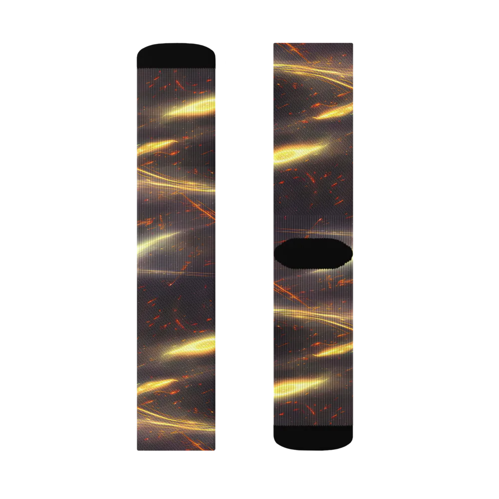 Stellar Arcana on Socks — Right Sock