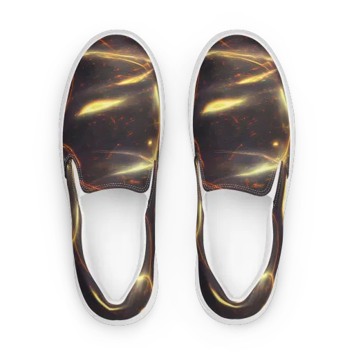 Stellar Arcana on a Women's Slip-On Canvas Shoes