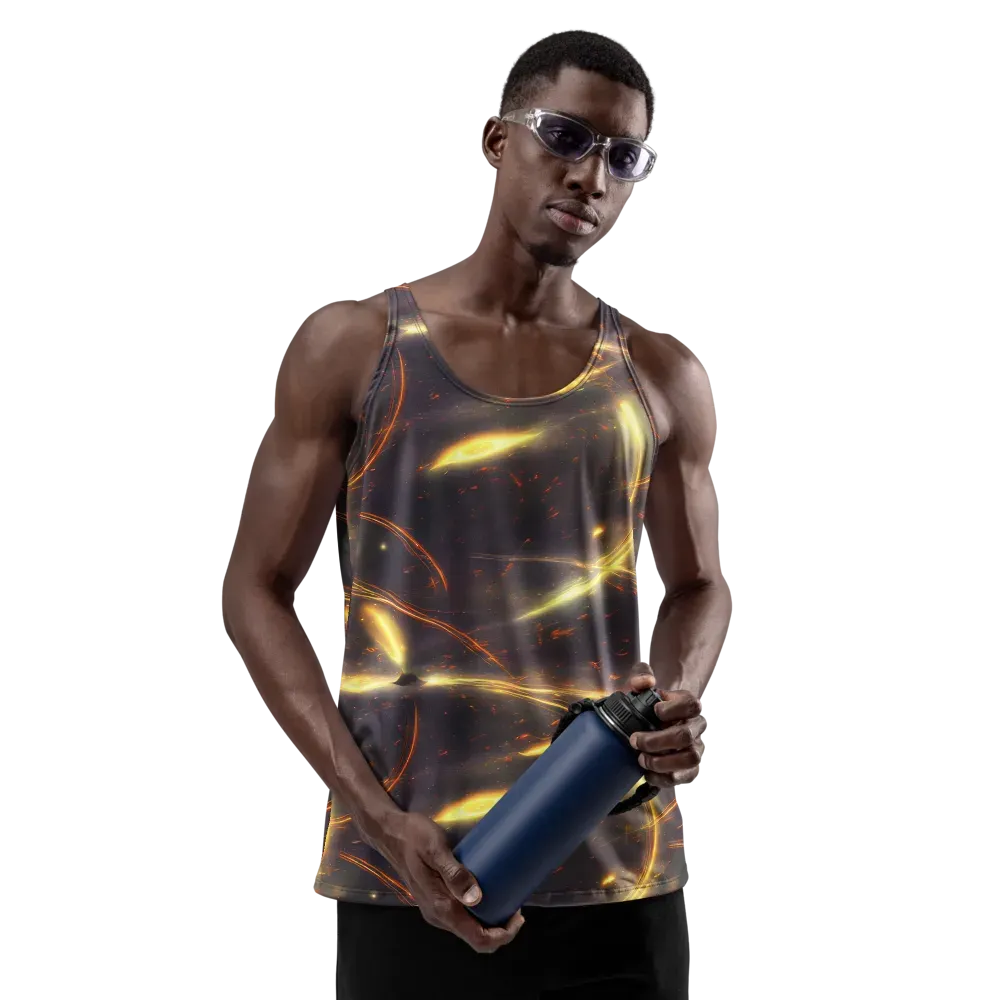 Stellar Arcana on Men's Tank Top — Front