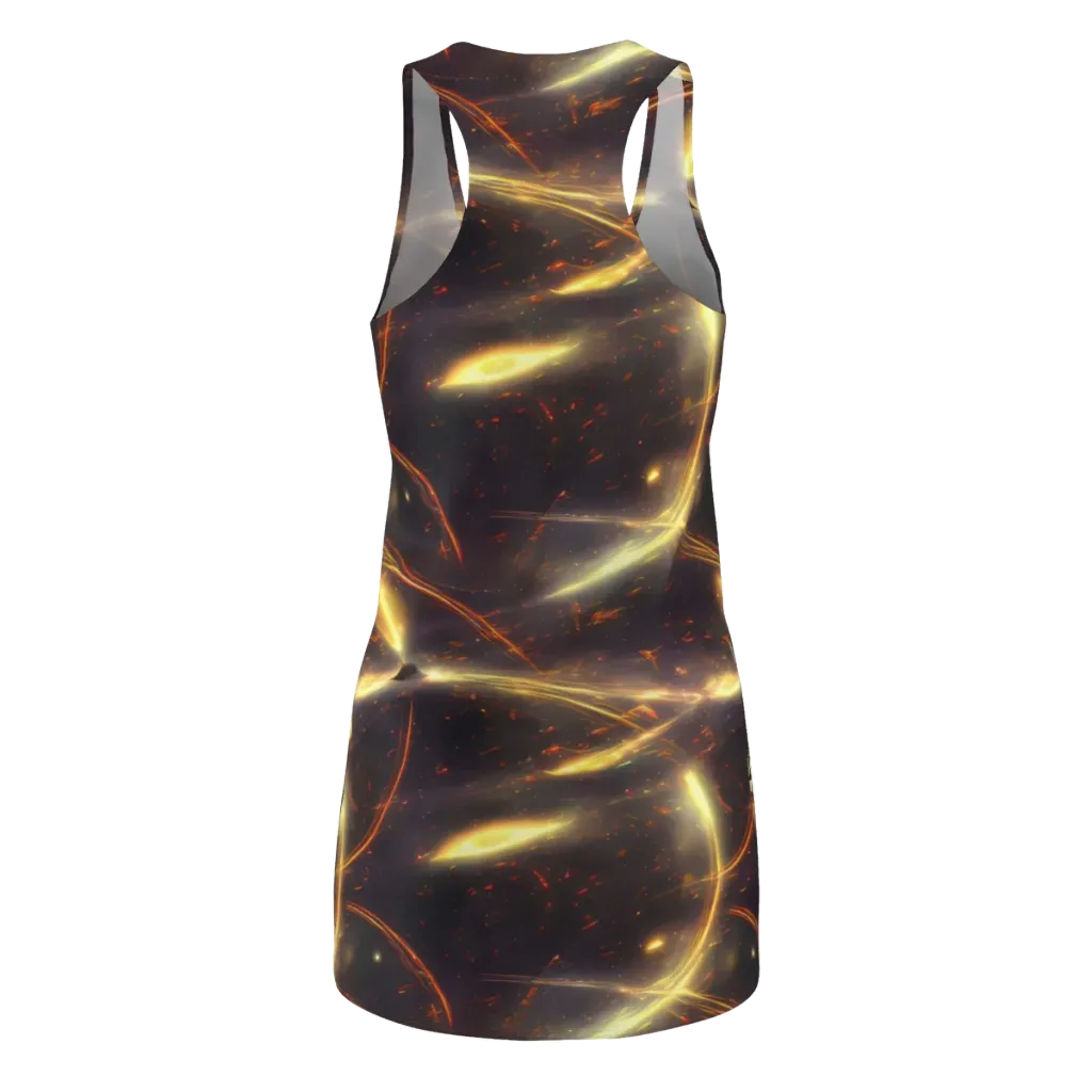 Stellar Arcana on Racerback Dress — Back