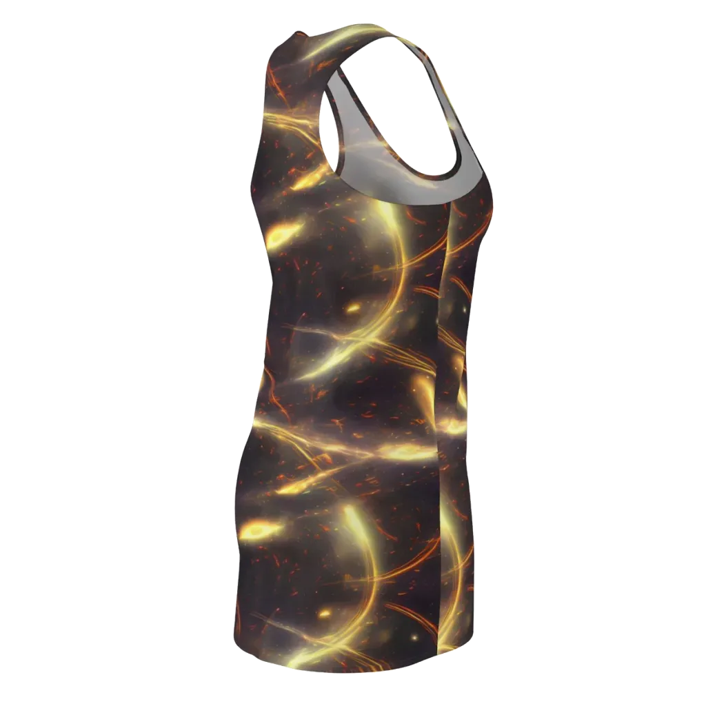 Stellar Arcana on Racerback Dress — Back Side