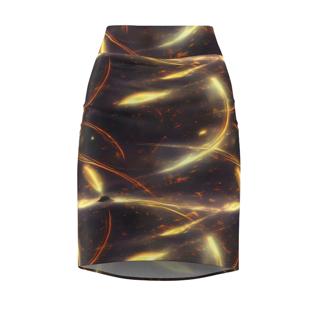 Stellar Arcana on Pencil Skirt — Front