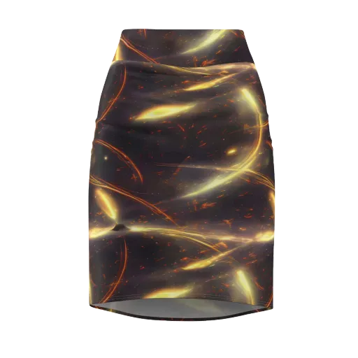 Stellar Arcana on a Pencil Skirt
