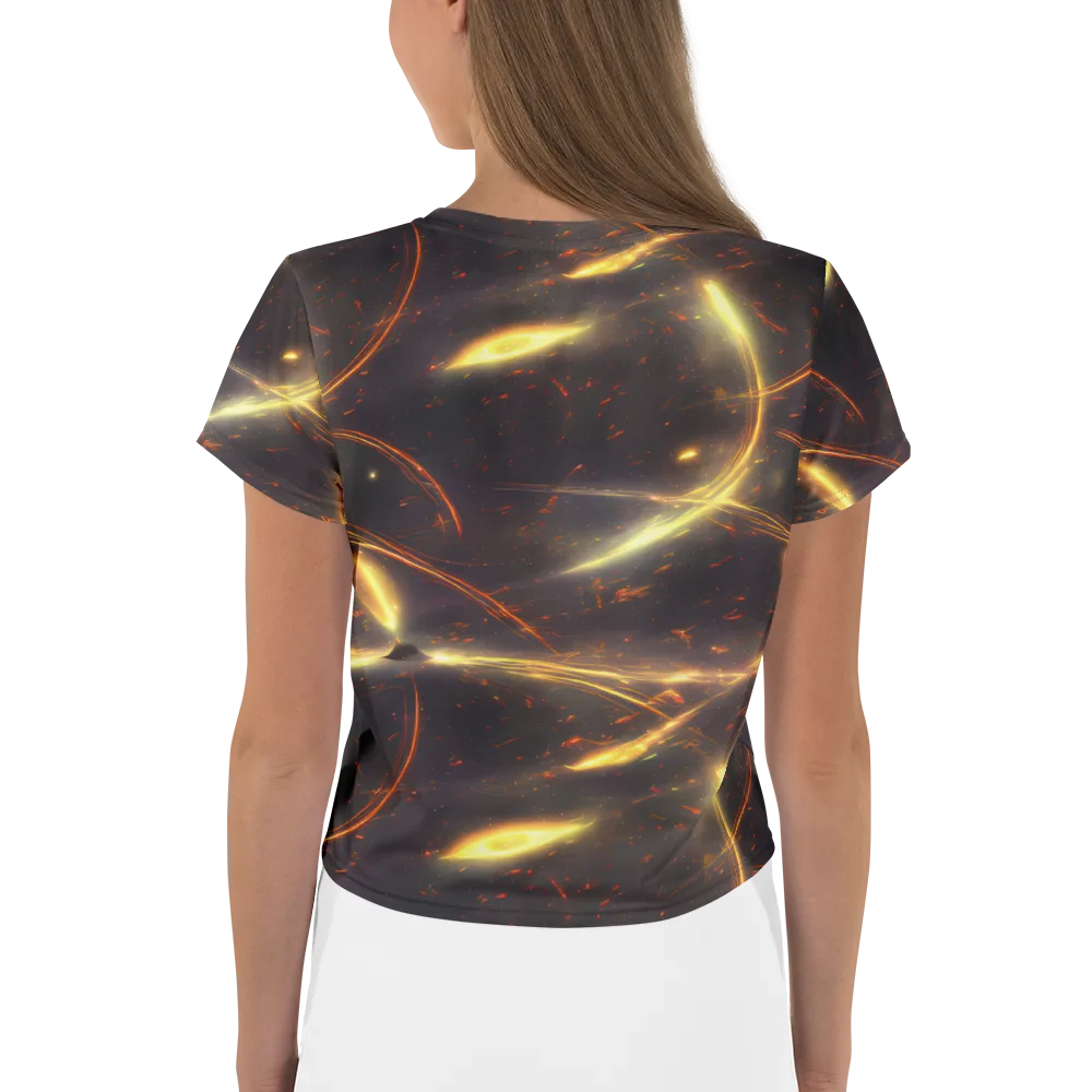 Stellar Arcana on Crop Tee — Back