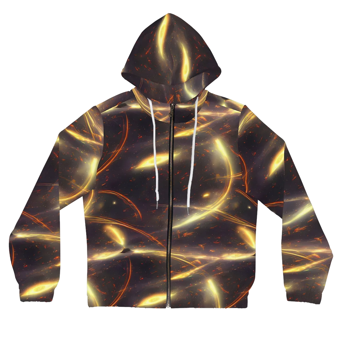 Stellar Arcana on Women's Full-Zip Hoodie — Front