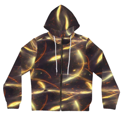 Stellar Arcana on a Women's Full-Zip Hoodie