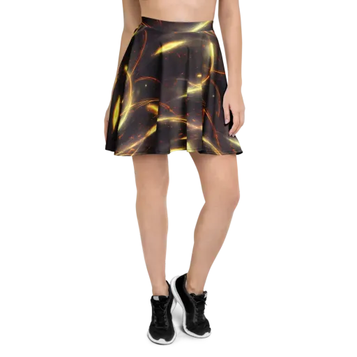 Stellar Arcana on a Skater Skirt