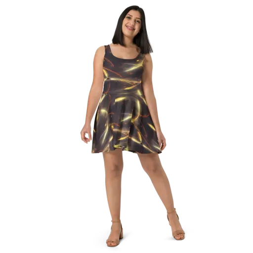 Stellar Arcana on a Skater Dress