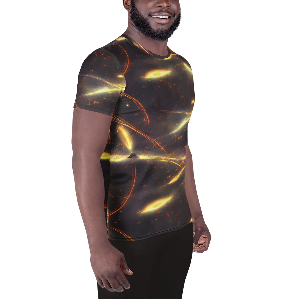 Stellar Arcana on Men's Athletic T-Shirt — Right
