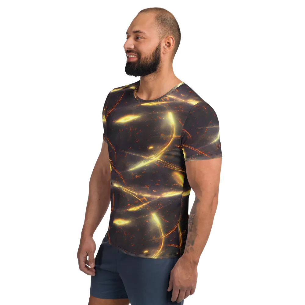 Stellar Arcana on Men's Athletic T-Shirt — Left