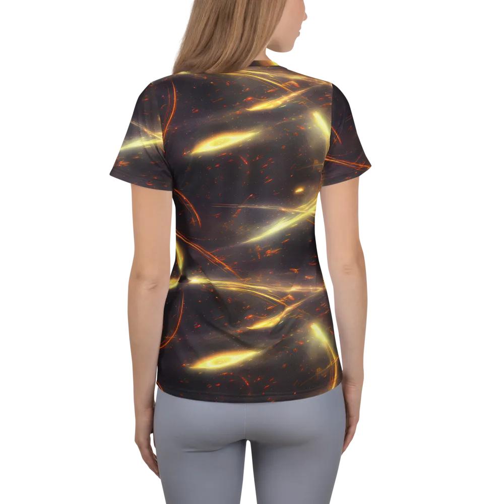 Stellar Arcana on Women's Athletic T-Shirt — Back