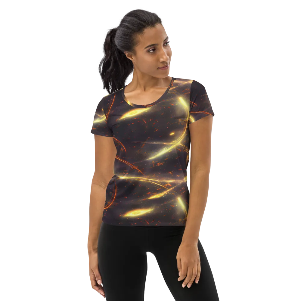 Stellar Arcana on Women's Athletic T-Shirt — Front