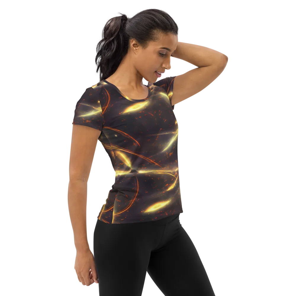 Stellar Arcana on Women's Athletic T-Shirt — Right